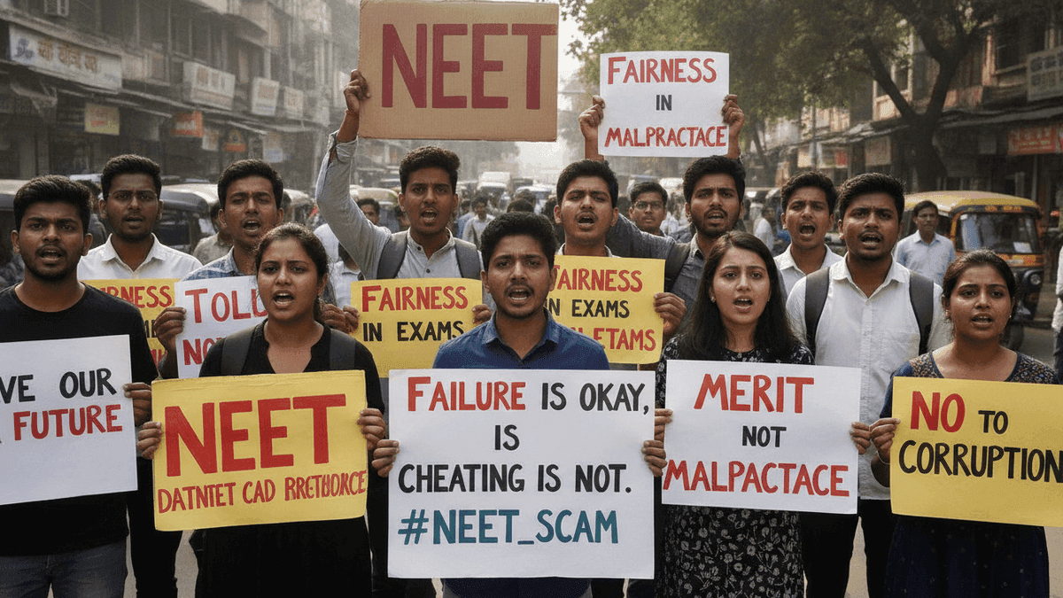 Cricket Stars Back NEET Students Amid Protests
