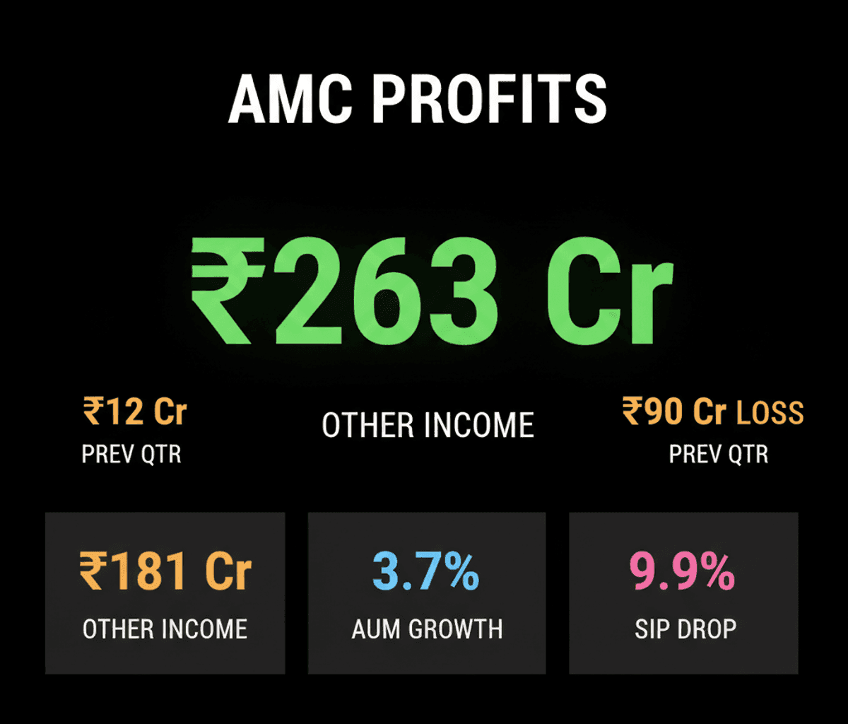 Indian AMCs Profit Boosted by Investments, Not Core Business