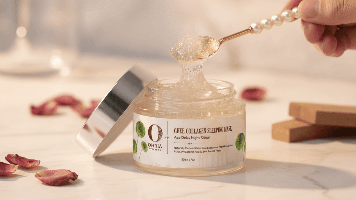OHRIA AYURVEDA Launches India’s First Ghee Collagen Mask