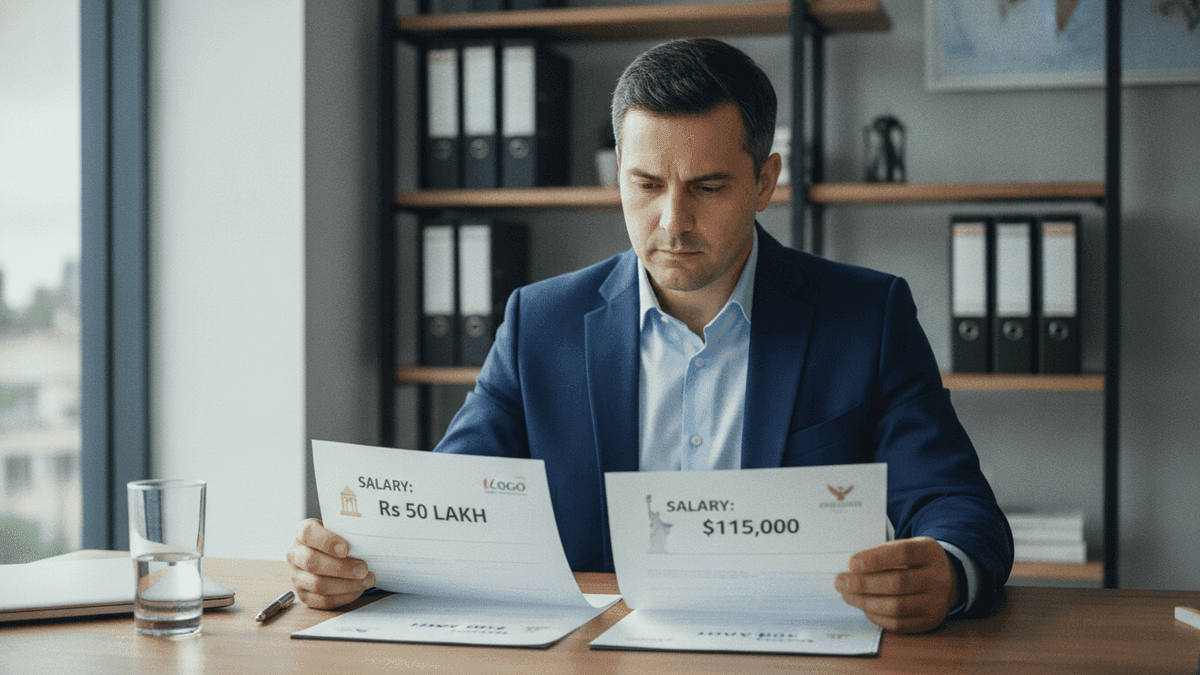 India vs. US Salary: Rs 50 Lakh vs $115k – Net Savings Compared