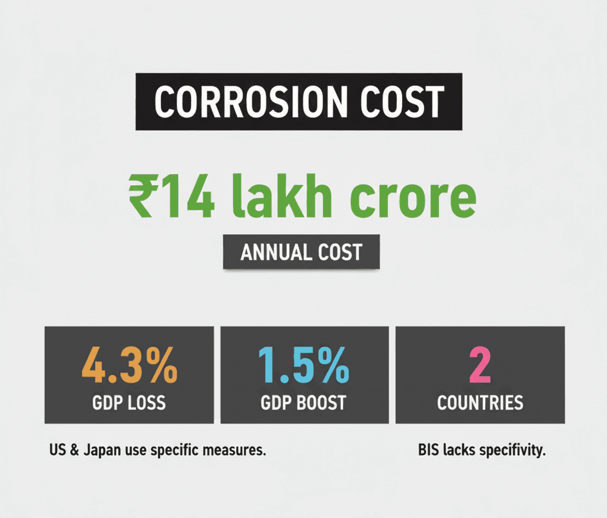 Corrosion Costs India ₹14 Lakh Crore Annually: Nomura Report