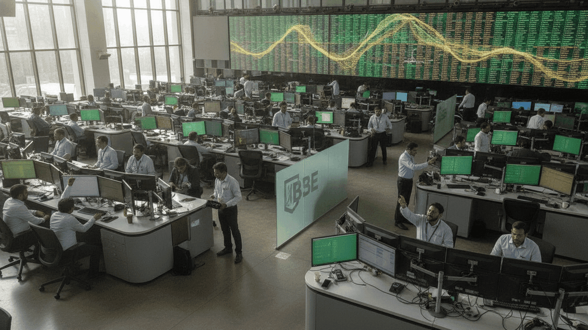 Indian Stocks Rise on Easing Crude Oil Prices & Strong Orders