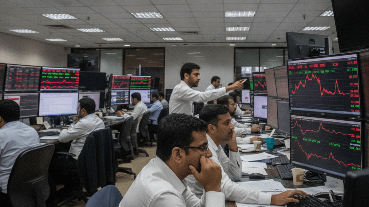 Closing Bell: Nifty 50 Dips -0.45% as TCS Leads IT Slide; Nifty Bank Gains | 12 Aug 2026, 03:45 PM IST