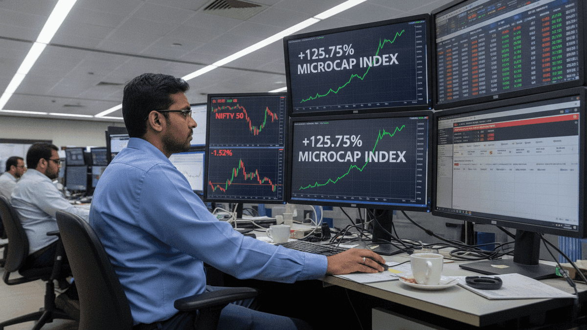 Microcap Stocks Soar 170% While Nifty 50 Dips