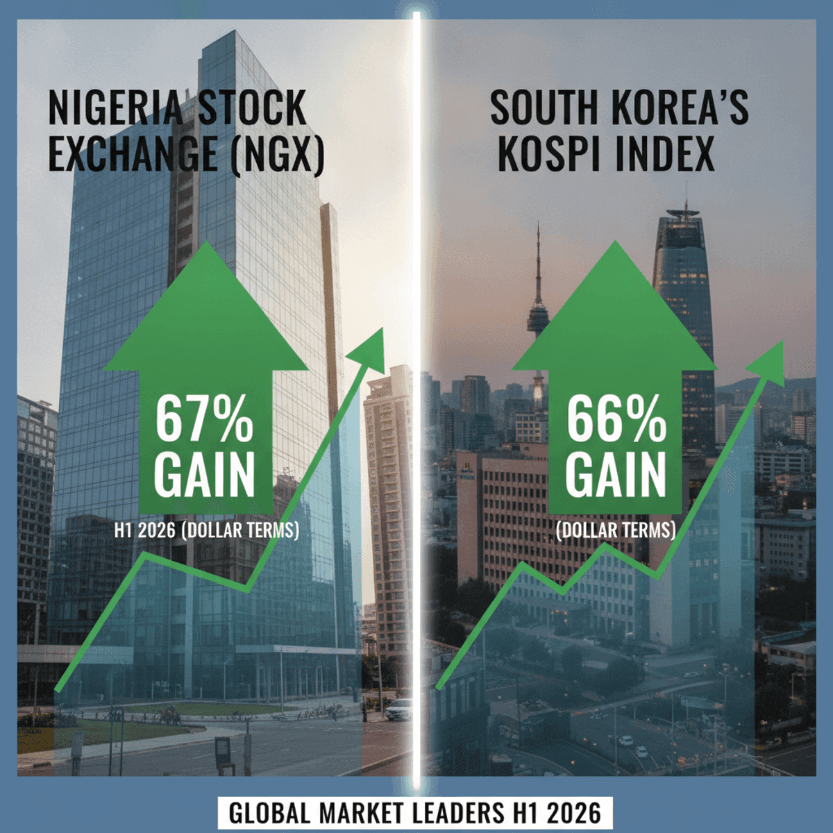 Nigeria’s NGX Tops Global Equities with 67% Dollar Gain