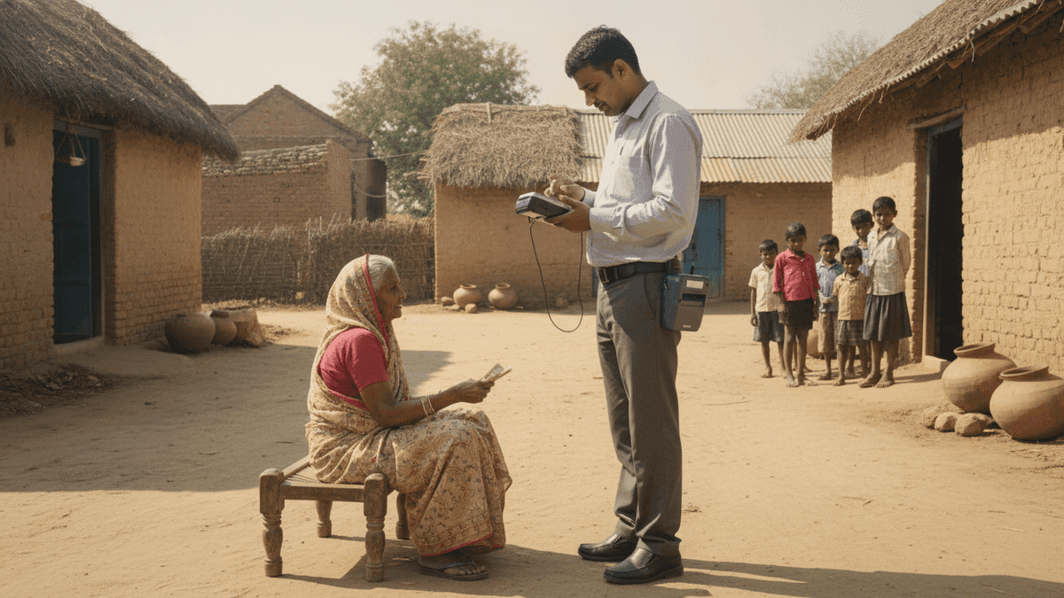 India Achieves Near-Universal Banking Access in Rural Villages