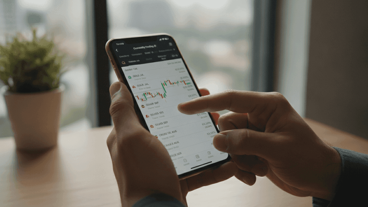 Top Commodity Trading Apps India: Gold, Silver, Energy