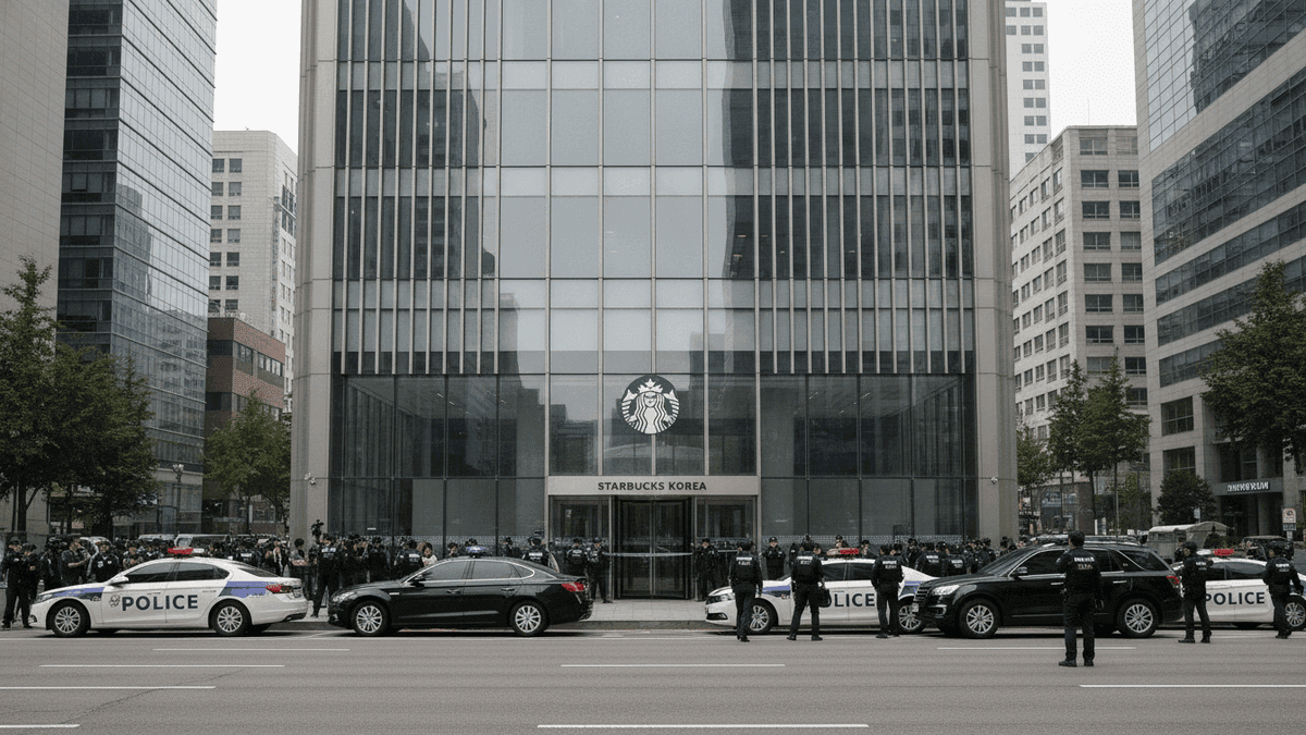 Starbucks Korea HQ Raided Over Insensitive ‘Tank’ Tumbler Campaign
