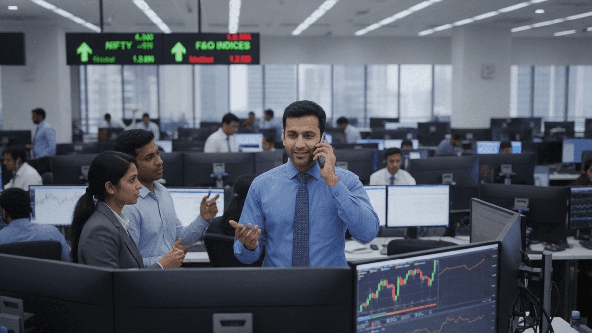 Nifty Holds Above Neutral Line Amid RBI Rate Decision & Volatility