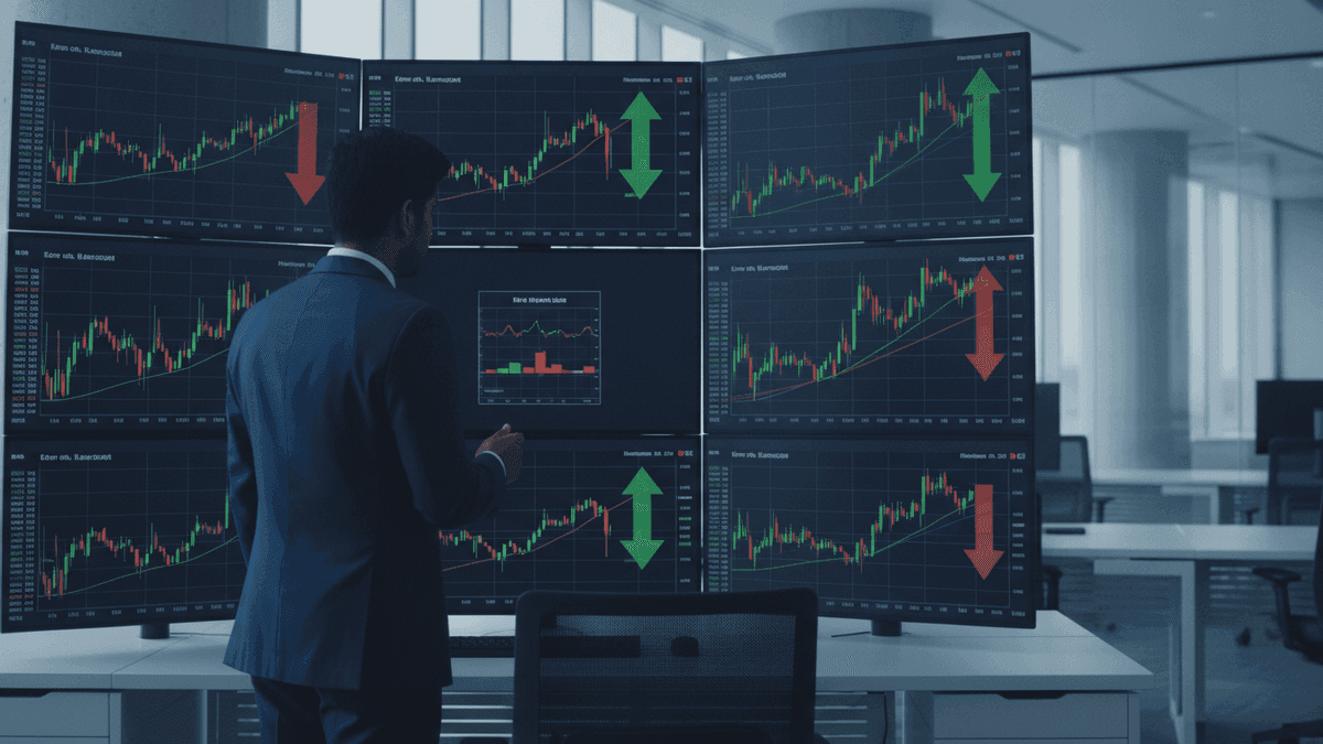 Nifty 50 Flat: Stock-Specific Gains Drive Indian Market Trade