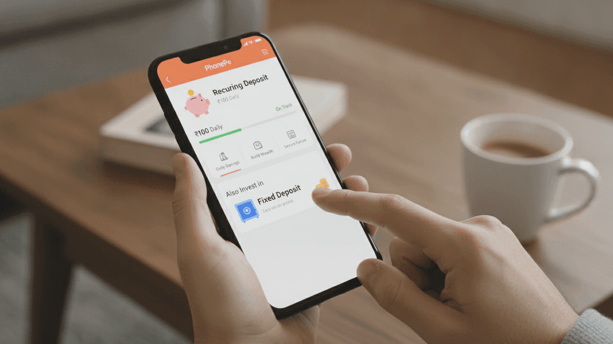 PhonePe Launches Daily RDs & Multi-Bank FDs