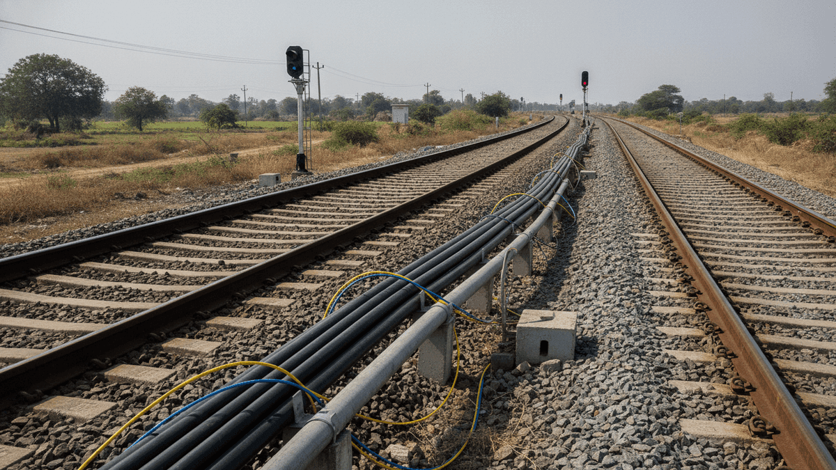 Railtel Wins Rs 37.67 Cr Contract for NWR’s Collision Avoidance System
