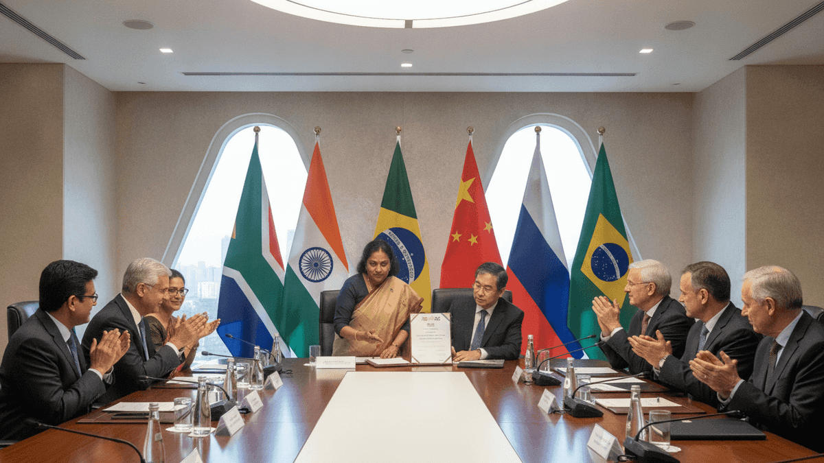 BRICS Nations Forge Industrial Cooperation Pact in Jaipur