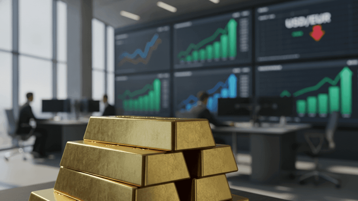 Gold Prices Surge to 7-Week High on Weak Dollar & Yields