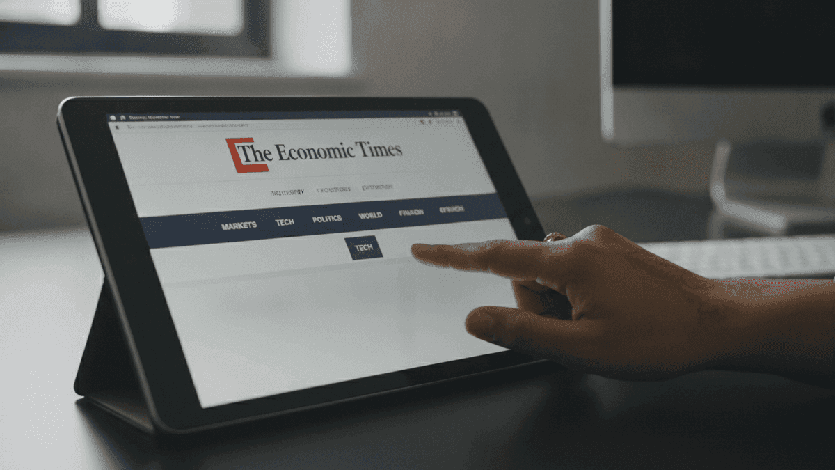 Economic Times Author Hub: Navigate India’s Business News
