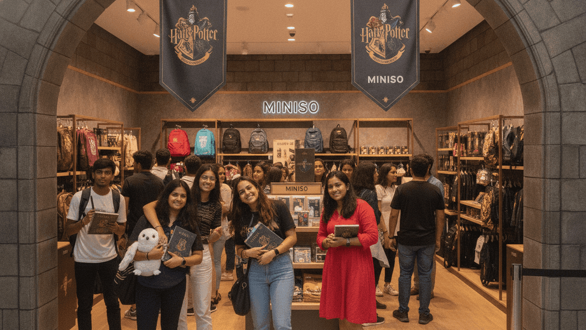 MINISO Launches Harry Potter Pop-Ups in India