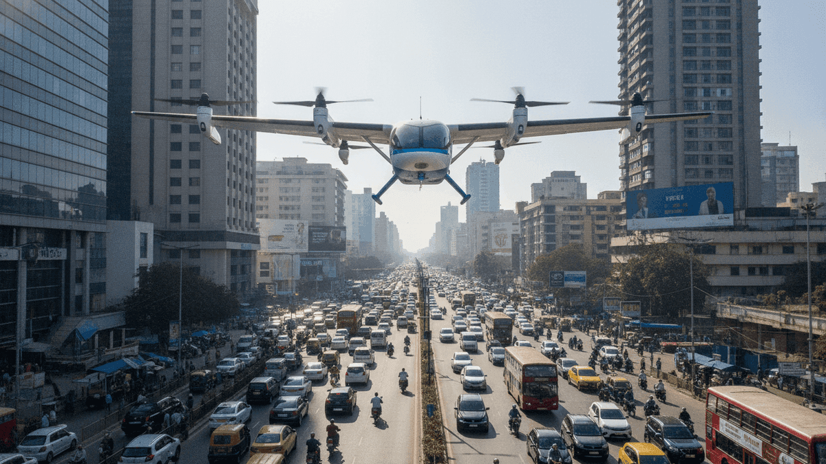 India’s Electric Air Taxi Plan: Urban Mobility by 2028