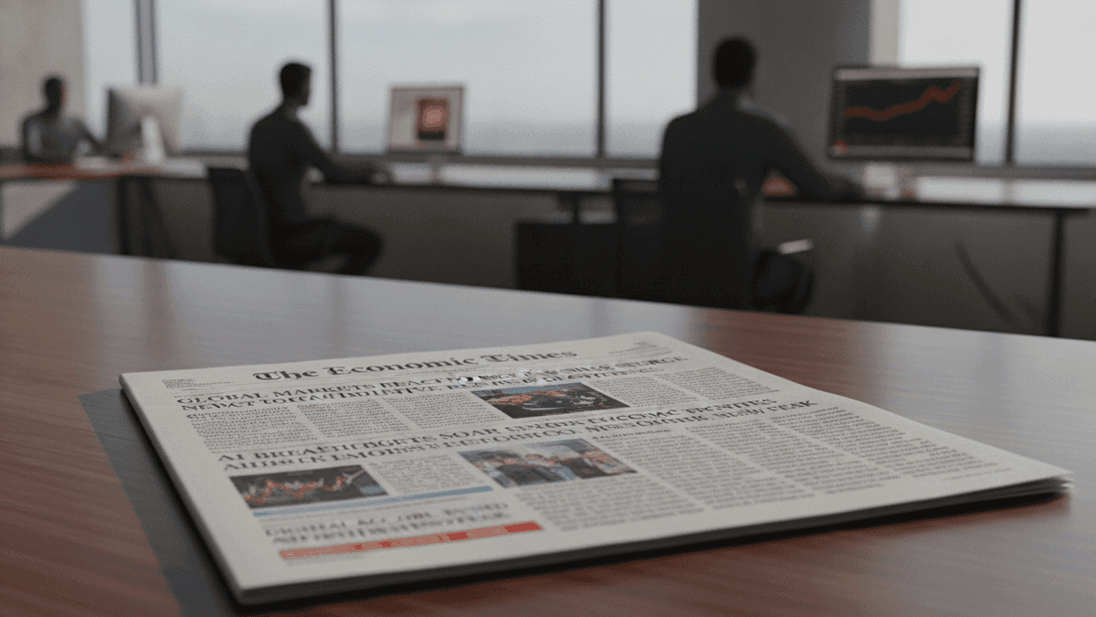 Economic Times Archives Aug 8, 2026: Markets & Global News