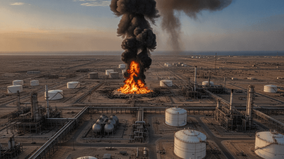 Houthi Drone Attack Hits Saudi Aramco Refinery in Jazan