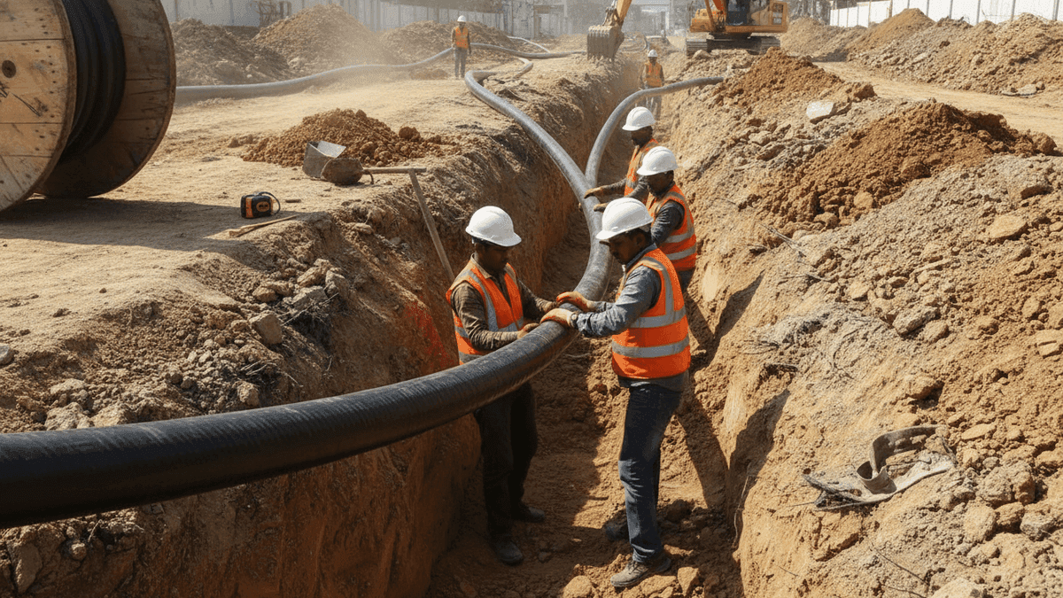 Om Power Transmission Wins Rs 24 Cr Gujarat Cable Project