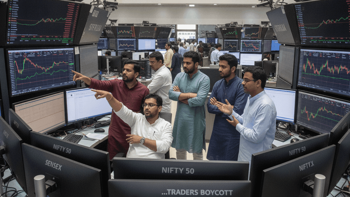 India Day Traders Boycott Aug 12 Over CAS & Taxes