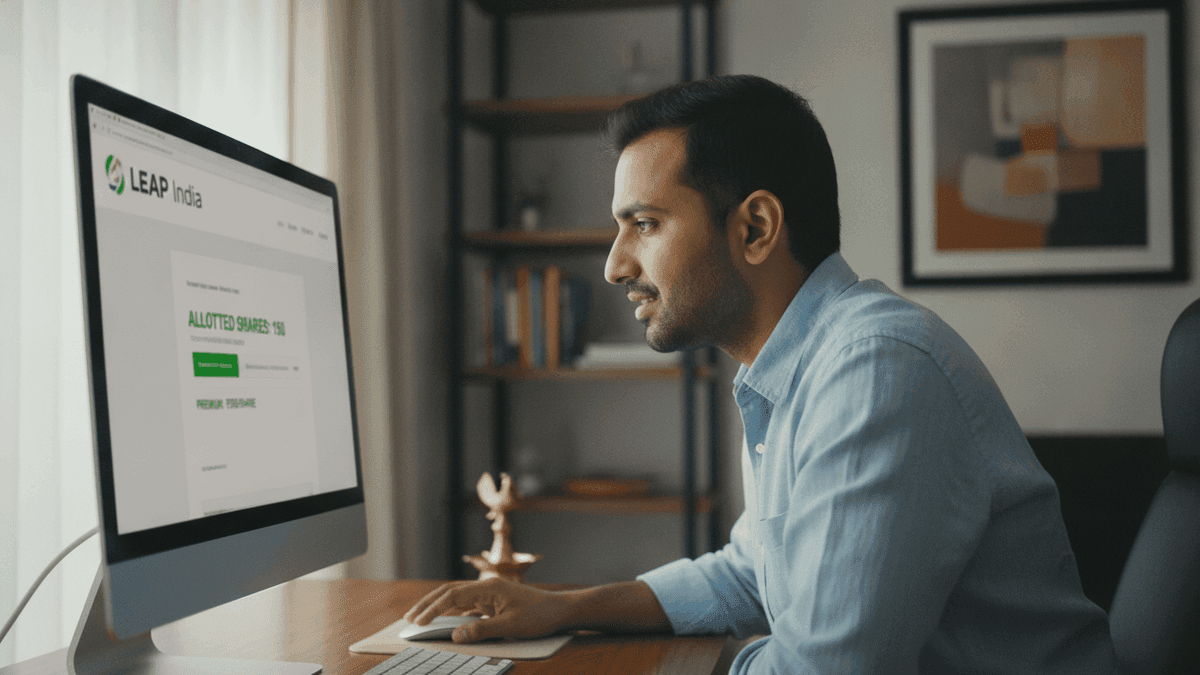 LEAP India IPO Allotment Today: GMP Hits ₹13, Listing Aug 14