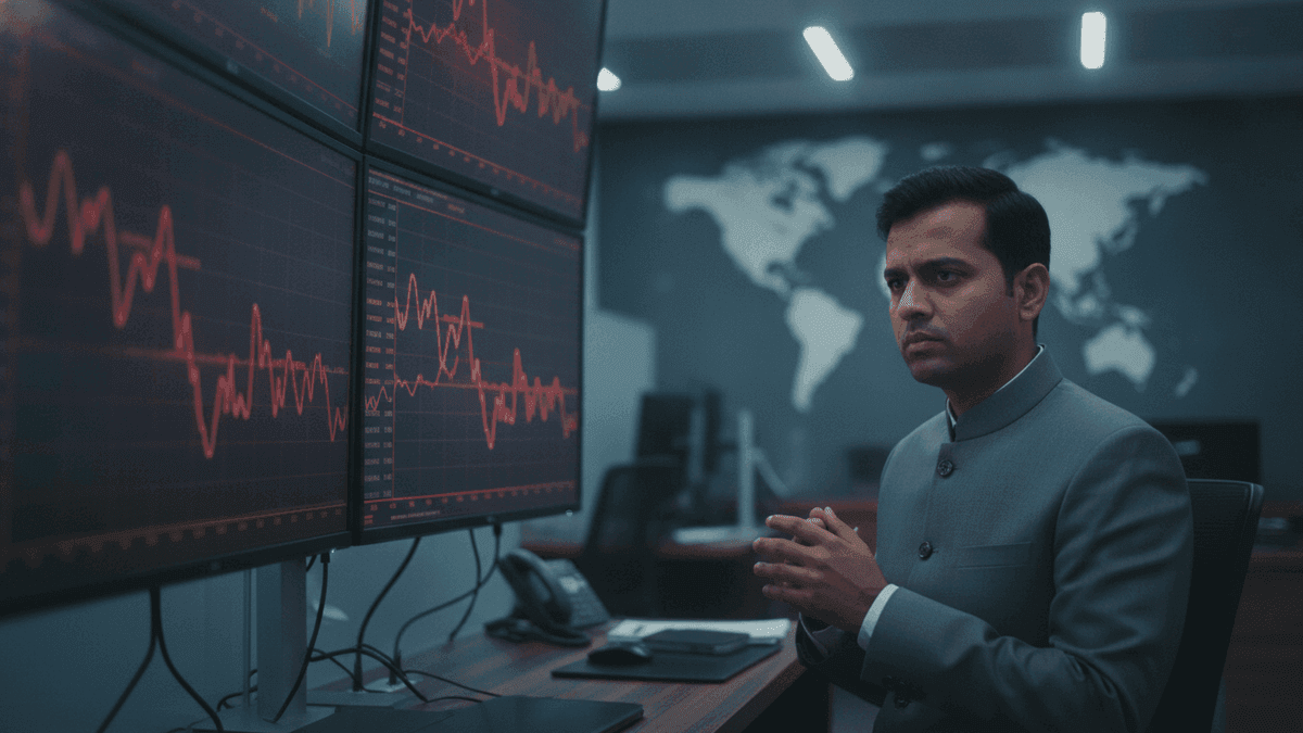 Indian Markets Brace for Negative Open Amidst Geopolitical Fears