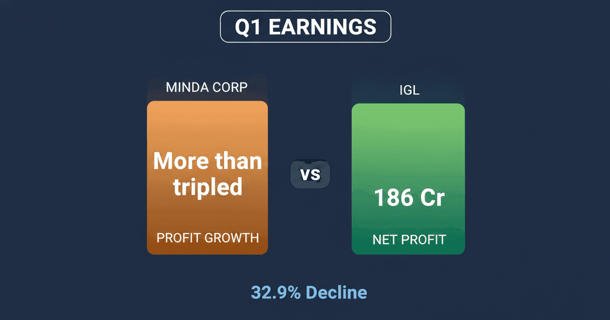 Minda Corp Q1 Profit Surges, IGL Profit Dips