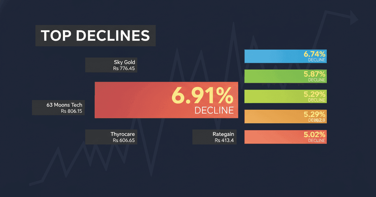 63 Moons Technologies Stock Plummets 6.91% on BSE ‘A’ Group