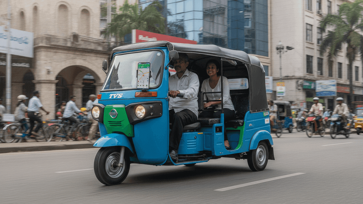 TVS King EV MAX: Electric 3-Wheeler Launched in Sri Lanka