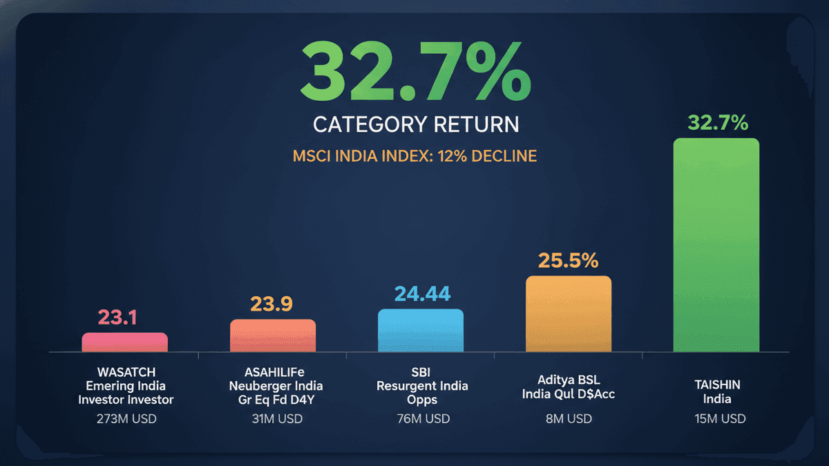 India Offshore Funds Surge 32.7% in Q1FY27, Beat MSCI Index