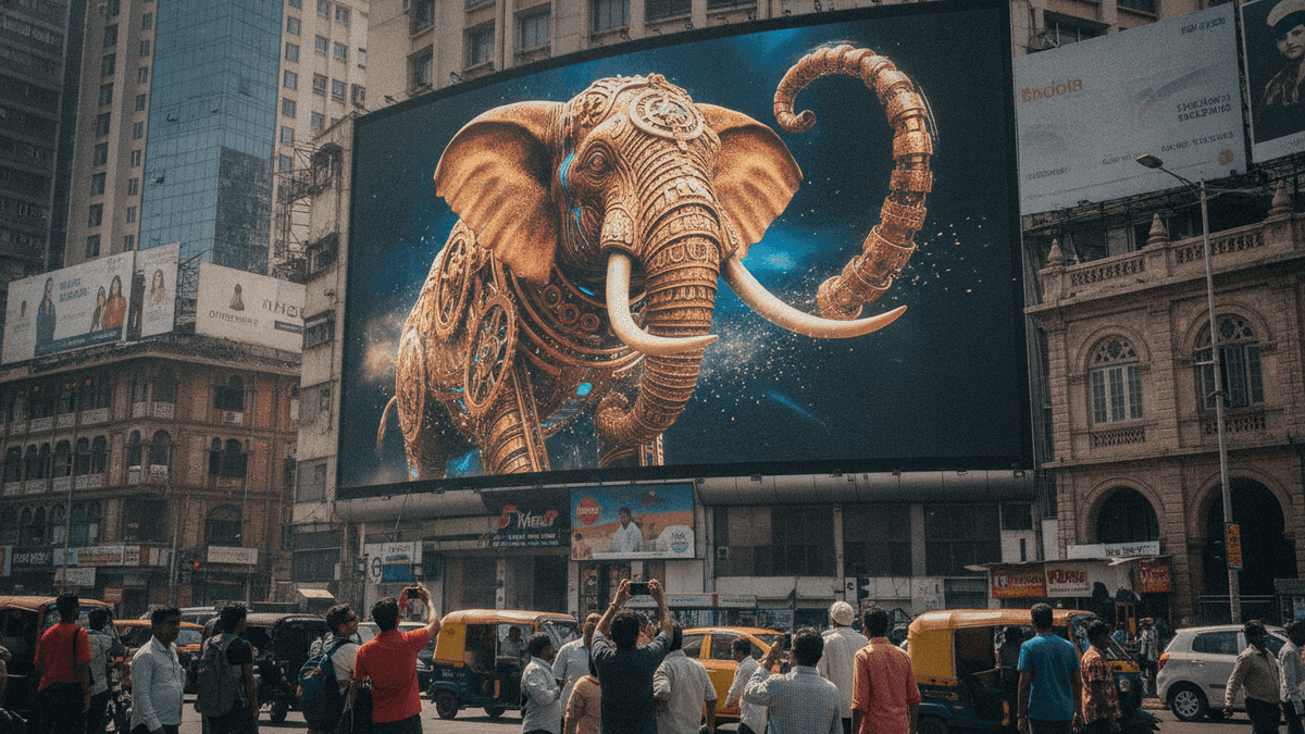 India’s OOH Advertising: 3D & DOOH Drive Engagement