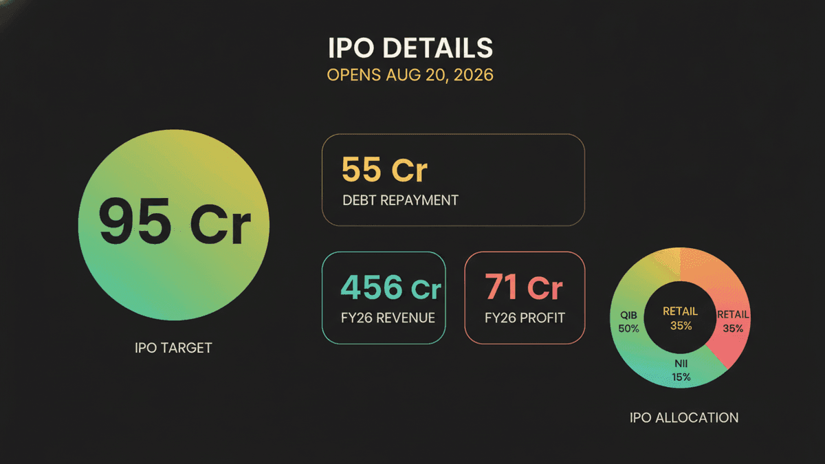 Tempsens Instruments IPO Opens Aug 20: Rs 95 Cr Raise