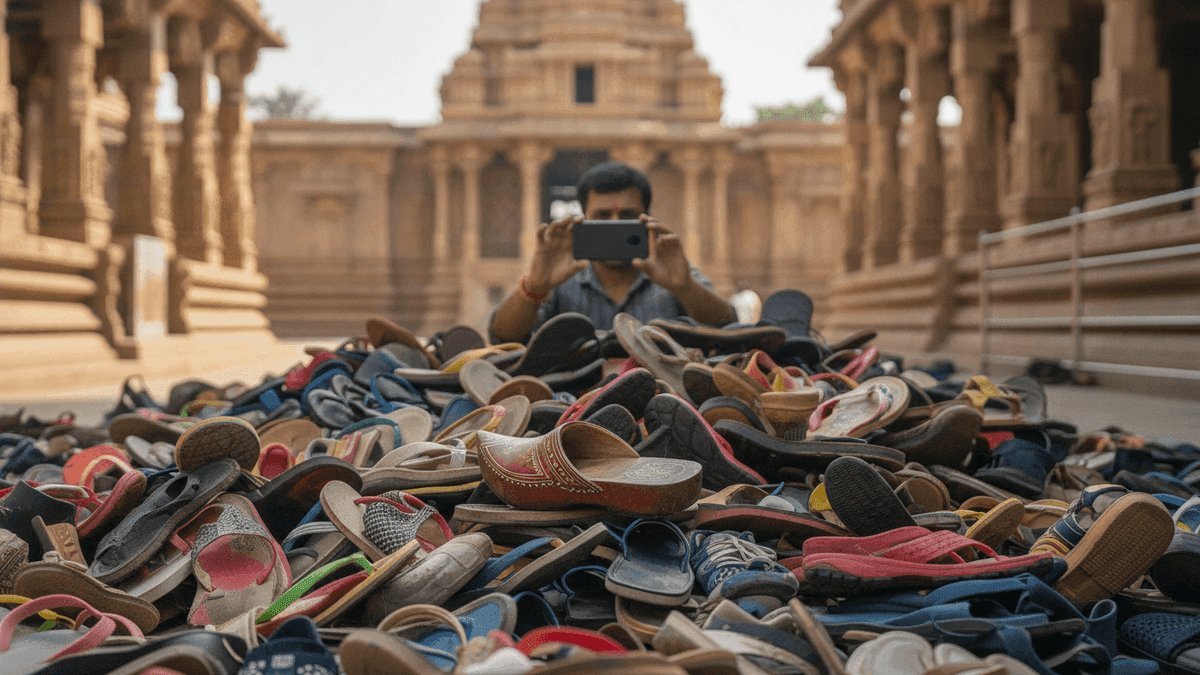 ChatGPT Helps Man Find Lost Shoes at Mahakal Temple