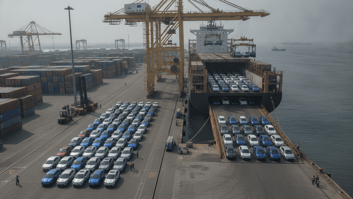 India’s EV Exports Skyrocket 17x to $369M, Europe Dominates