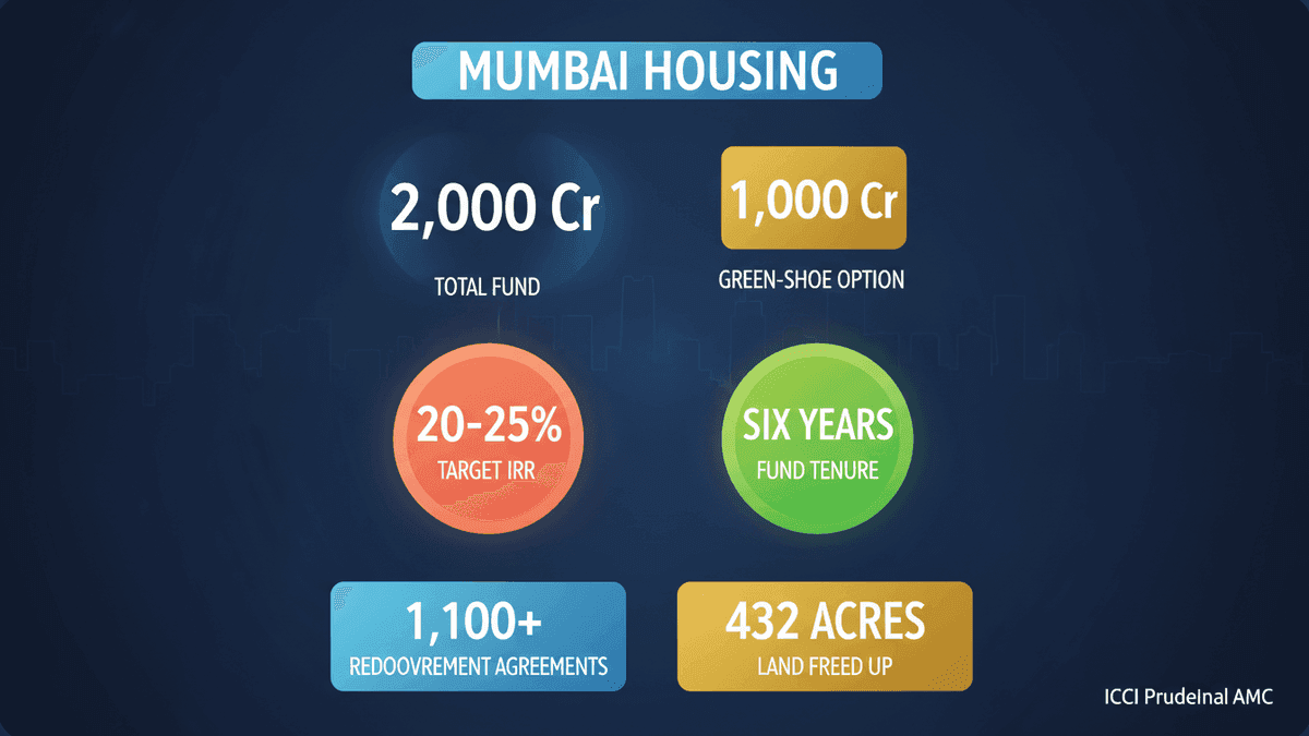 ICICI Prudential Launches Rs 2,000 Cr Mumbai Housing Fund