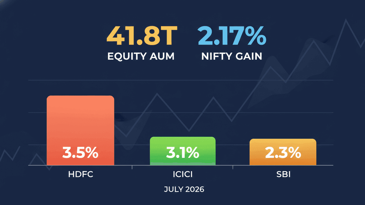 Indian MFs Rebalance Portfolios as Nifty 50 Gains