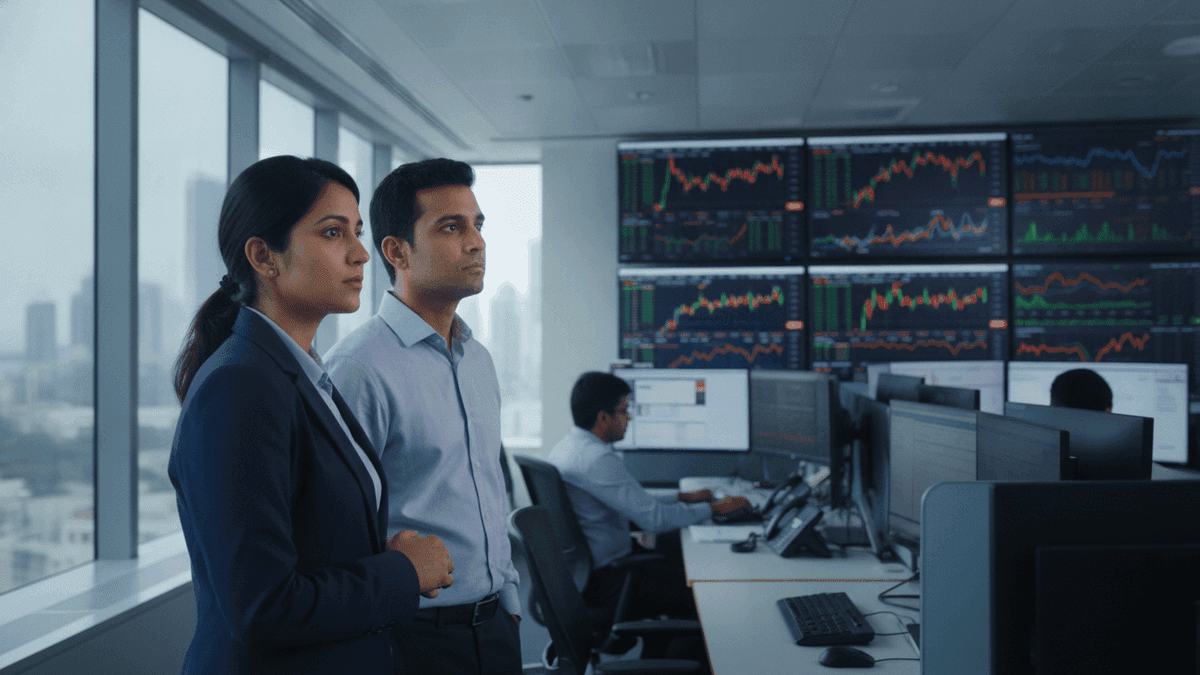 Nifty50 Falls 0.83%; Angel One Picks Aequs, Asahi India, Dynamatic