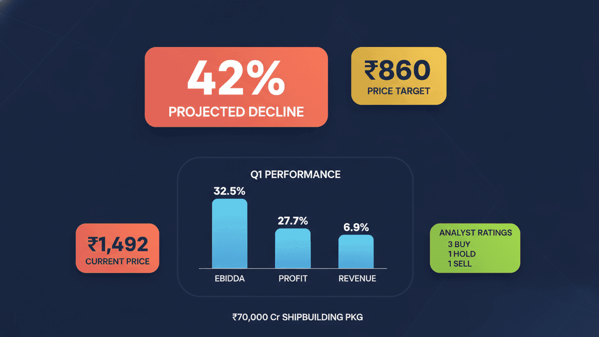 Cochin Shipyard Stock: Kotak Downgrades to ‘Sell’, Sees 42% Fall