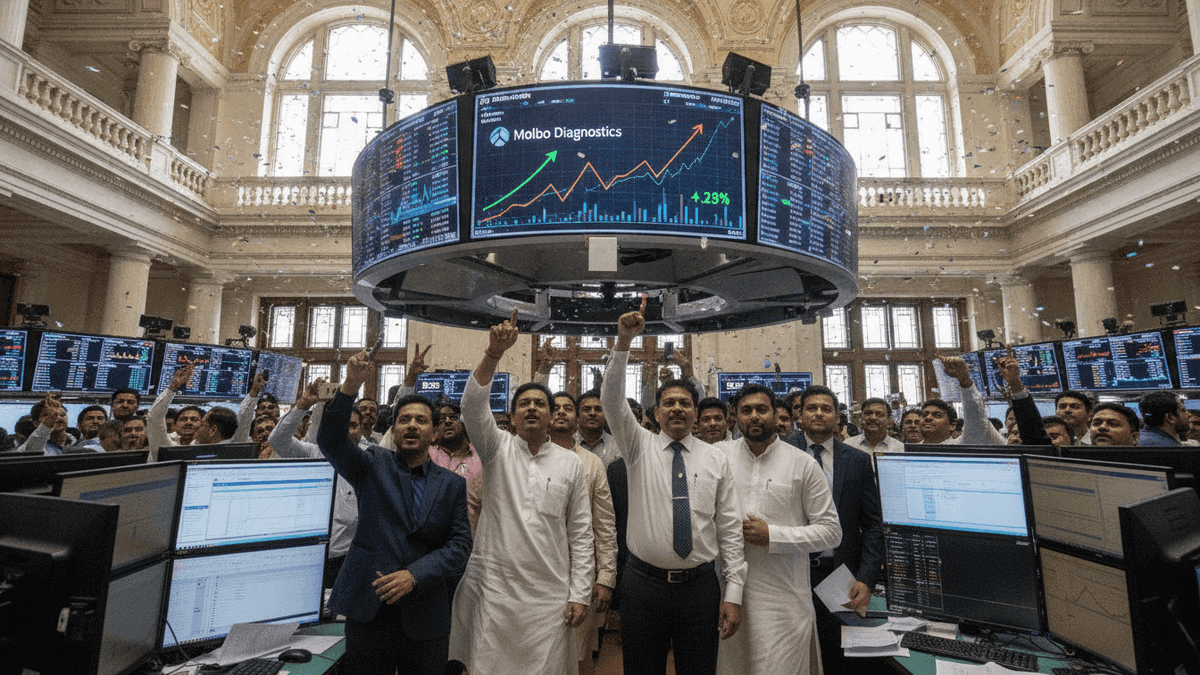Molbio Diagnostics IPO Lists at 21% Premium on Dalal Street