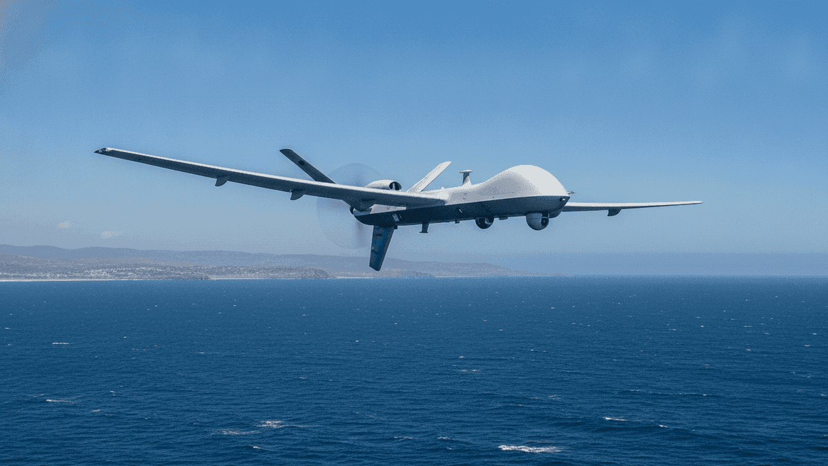 Indian Navy Leases Advanced MQ-9B Drones for Maritime Security