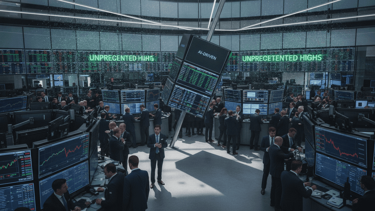 ECB Warns AI Rally Risks Sharp Market Correction