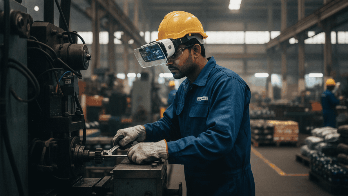 AjnaLens & Plutomen: AR for India’s Industrial Workers