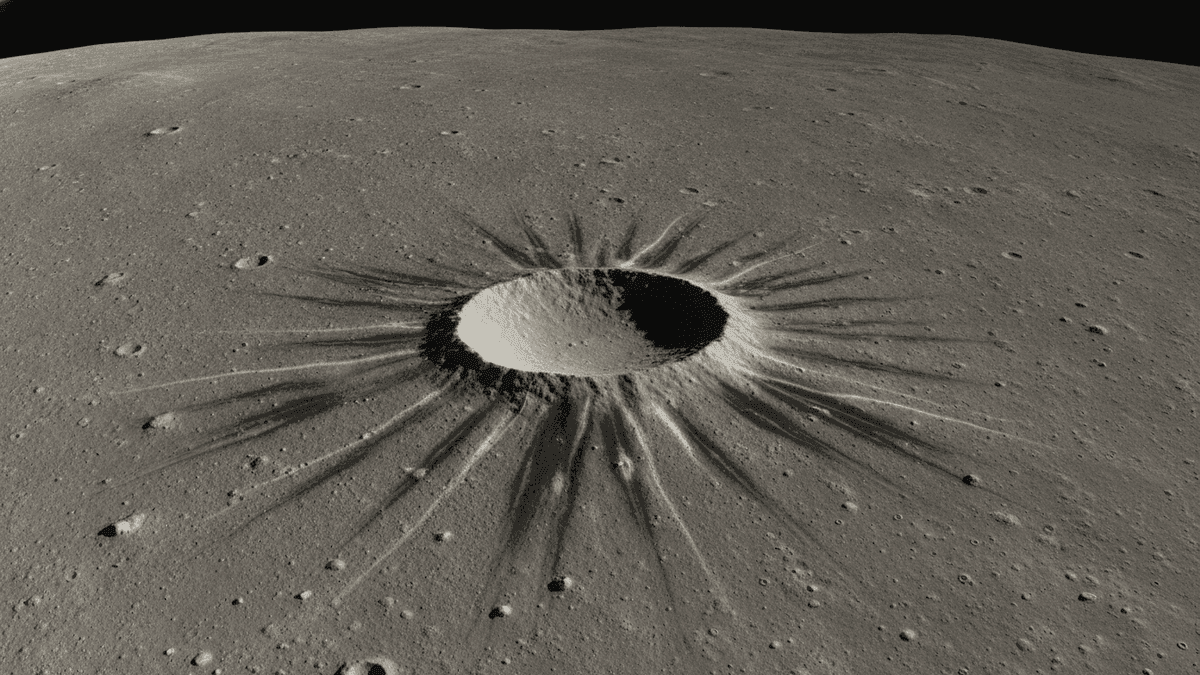 NASA Orbiter Spots SpaceX Moon Crash Crater