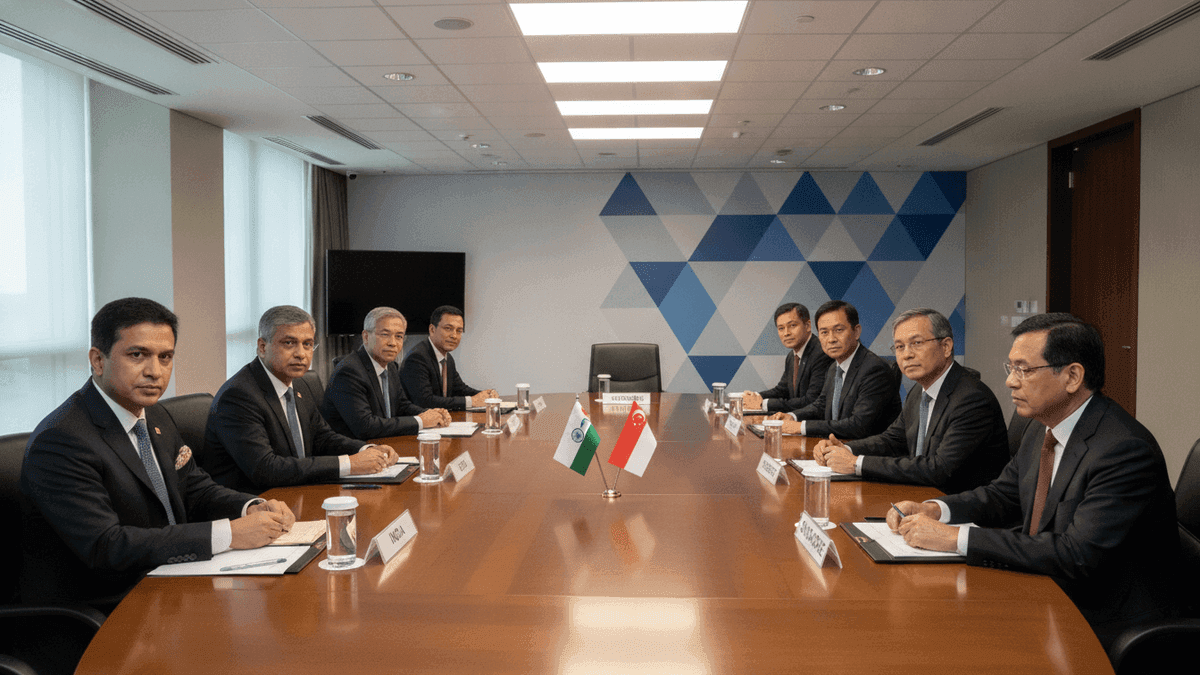 India-Singapore Boost Economic Ties: 4th Ministerial Roundtable