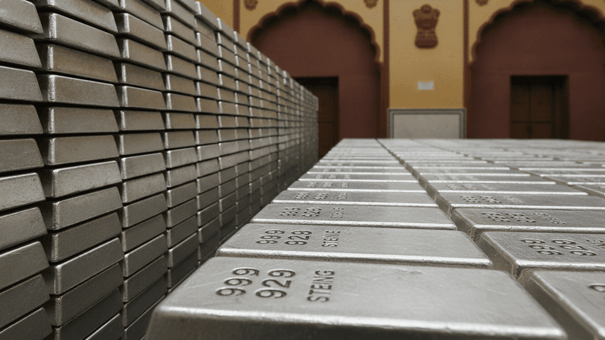 Silver Prices Plummet Rs 4,400 on MCX, Despite Strong Annual Gains