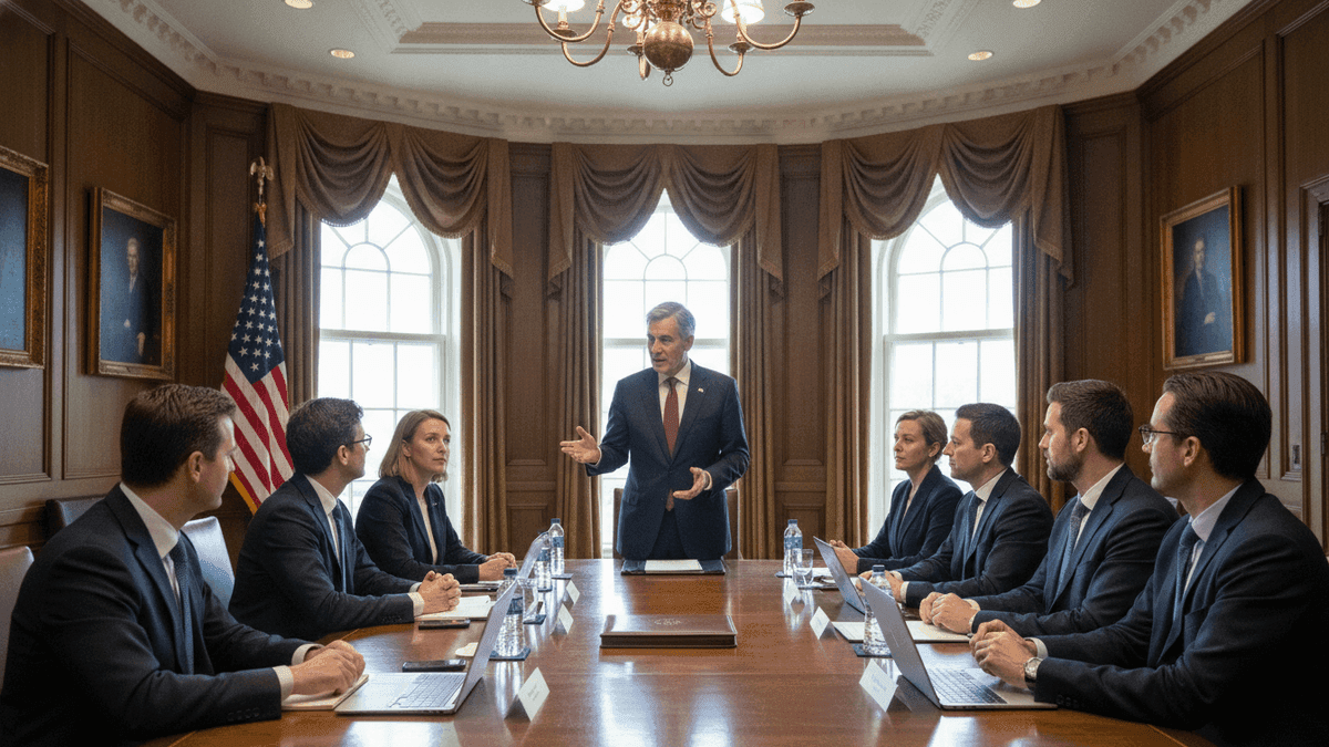 Trump Meets Tech & Crypto Leaders at White House on US Dominance