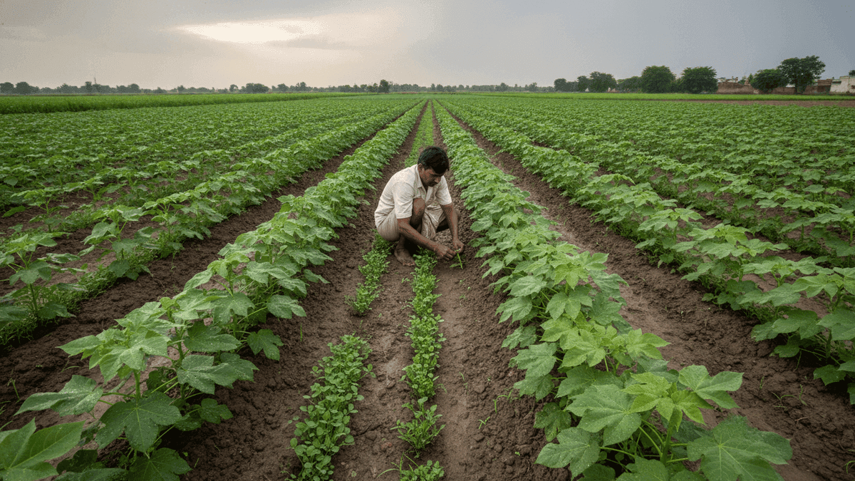 India Kharif Sowing Recovers in July, Easing Food Price Worries