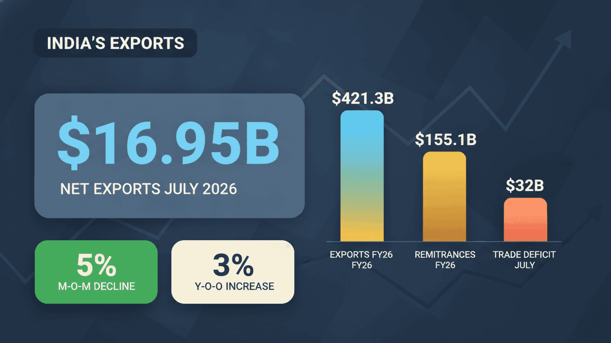 India’s Services Exports Dip: AI’s Impact on $16.95B Decline