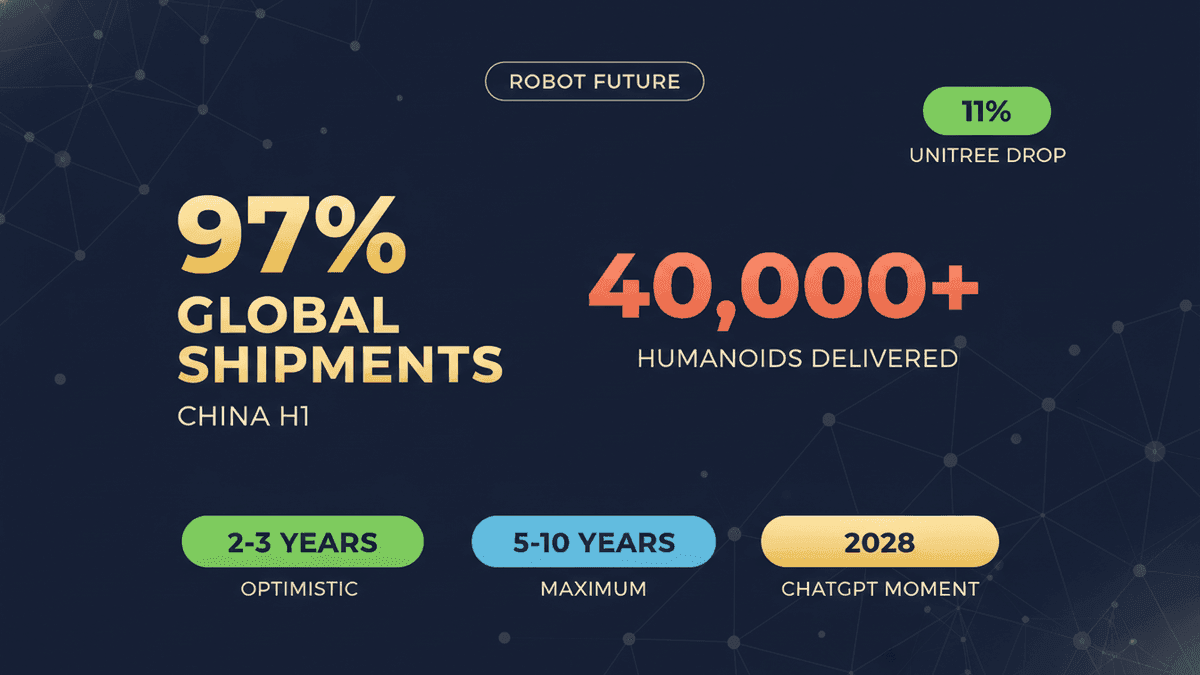 Unitree CEO: Humanoid Robots Approaching ‘ChatGPT Moment’